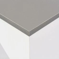Hommoo Table De Bar Avec Tablette Amovible Blanc 138 X 40 X 120 Cm HDV22377 -Table haute et bar Soldes 25087952 2