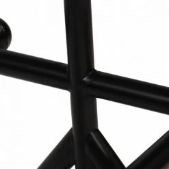 Hommoo Table De Bar Bois Recuperation Massif Multicolore 60x60x107 Cm HDV11375 -Table haute et bar Soldes 25322013 5