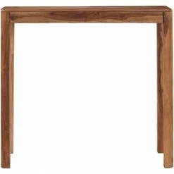 Hommoo Table De Bar Bois De Sesham Massif 115 X 55 X 107 Cm HDV12193 -Table haute et bar Soldes 25322258 4