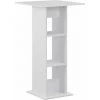 Hommoo Table De Bar Blanc 60x60x110 Cm HDV22356 -Table haute et bar Soldes 25323173 1