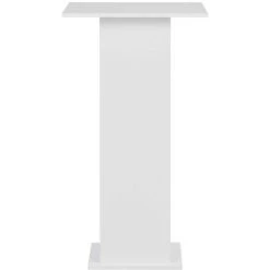 Hommoo Table De Bar Blanc 60x60x110 Cm HDV22356 -Table haute et bar Soldes 25323173 4