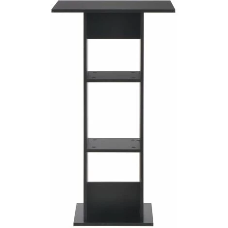 Hommoo Table De Bar Noir 60x60x110 Cm HDV22357 5 Hommoo Table De Bar Noir 60x60x110 Cm HDV22357 – Image 3