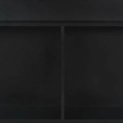 Hommoo Table De Bar Avec 2 Dessus De Table Noir 130 X 40 X 120 Cm HDV22369 -Table haute et bar Soldes 25323351 2