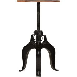 TRUE DEAL Table De Bar Bois De Récupération Massif 60 X (76-110) Cm 8 TRUE DEAL Table De Bar Bois De Récupération Massif 60 X (76-110) Cm -Table haute et bar Soldes 26221481 2