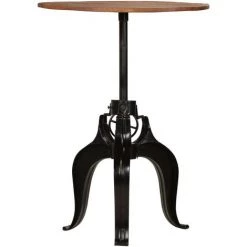 TRUE DEAL Table De Bar Bois De Récupération Massif 75 X (76-110) Cm 8 TRUE DEAL Table De Bar Bois De Récupération Massif 75 X (76-110) Cm -Table haute et bar Soldes 26221482 2