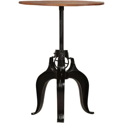 TRUE DEAL Table De Bar Bois De Récupération Massif 75 X (76-110) Cm 4 TRUE DEAL Table De Bar Bois De Récupération Massif 75 X (76-110) Cm – Image 2