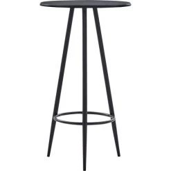 TRUE DEAL Ensemble De Bar 5 Pcs Plastique Blanc -Table haute et bar Soldes 26269075 2
