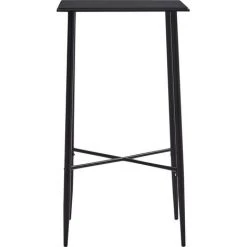 TRUE DEAL Ensemble De Bar 5 Pcs Similicuir Noir 9 TRUE DEAL Ensemble De Bar 5 Pcs Similicuir Noir -Table haute et bar Soldes 26269289 3