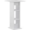 TRUE DEAL Table De Bar Blanc 60x60x110 Cm 1 TRUE DEAL Table De Bar Blanc 60x60x110 Cm -Table haute et bar Soldes 26269507 1