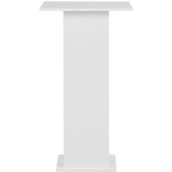 TRUE DEAL Table De Bar Blanc 60x60x110 Cm -Table haute et bar Soldes 26269507 3