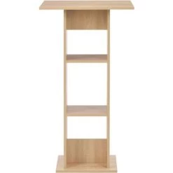 TRUE DEAL Table De Bar Chêne 60x60x110 Cm 8 TRUE DEAL Table De Bar Chêne 60x60x110 Cm -Table haute et bar Soldes 26269511 2