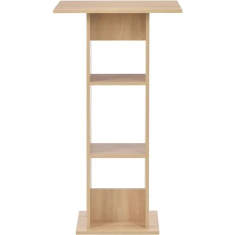 TRUE DEAL Table De Bar Chêne 60x60x110 Cm 4 TRUE DEAL Table De Bar Chêne 60x60x110 Cm – Image 2