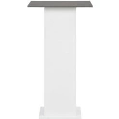 TRUE DEAL Table De Bar Blanc 60x60x110 Cm 9 TRUE DEAL Table De Bar Blanc 60x60x110 Cm -Table haute et bar Soldes 26269517 3