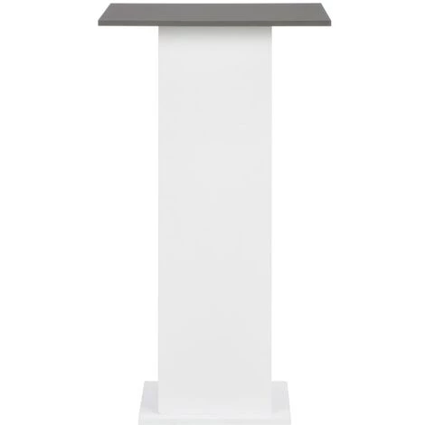 TRUE DEAL Table De Bar Blanc 60x60x110 Cm 5 TRUE DEAL Table De Bar Blanc 60x60x110 Cm – Image 3