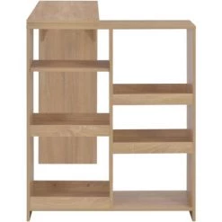 TRUE DEAL Table De Bar Avec Tablette Amovible Chêne 138 X 40 X 120 Cm 10 TRUE DEAL Table De Bar Avec Tablette Amovible Chêne 138 X 40 X 120 Cm -Table haute et bar Soldes 26269559 4