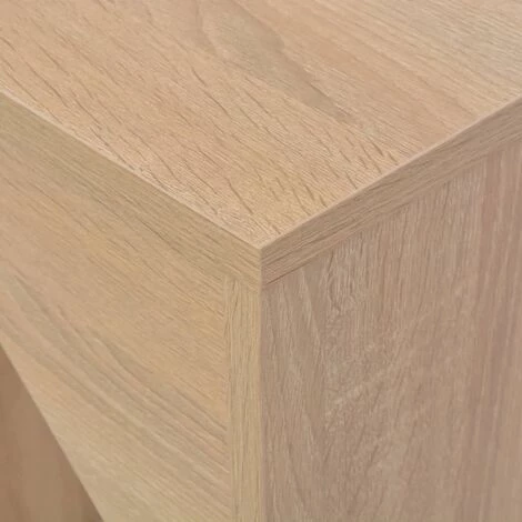 TRUE DEAL Table De Bar Avec Tablette Amovible Chêne 138 X 40 X 120 Cm 7 TRUE DEAL Table De Bar Avec Tablette Amovible Chêne 138 X 40 X 120 Cm â Image 5