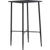 YOUTHUP Table De Bar Noir 60x60x111 Cm MDF - Noir 2 YOUTHUP Table De Bar Noir 60x60x111 Cm MDF - Noir -Table haute et bar Soldes 26528981 1