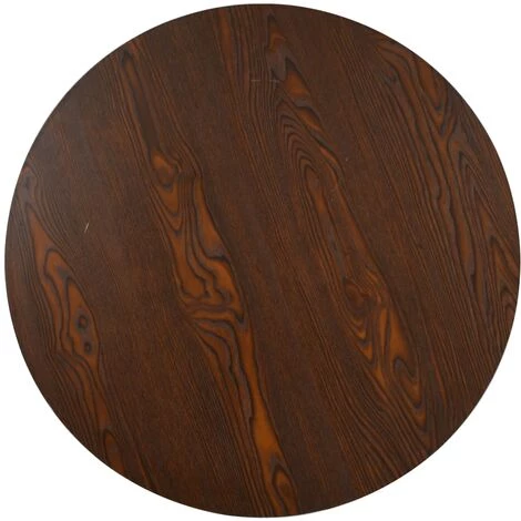 TRUE DEAL Table De Bistro Marron Foncé 80 Cm MDF 4 TRUE DEAL Table De Bistro Marron Foncé 80 Cm MDF – Image 2