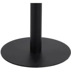 TRUE DEAL Table De Bistro Marron Foncé 80x80 Cm MDF -Table haute et bar Soldes 26661628 5