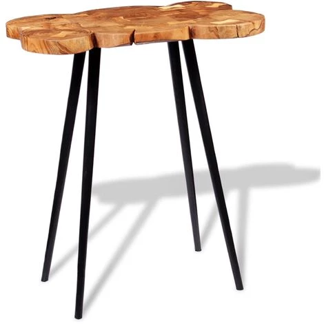 TRUE DEAL Table De Bar Bois D'acacia Massif 90 X 60 X 110 Cm 7 TRUE DEAL Table De Bar Bois D'acacia Massif 90 X 60 X 110 Cm – Image 5