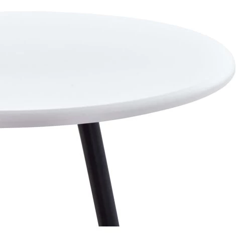 TRUE DEAL Ensemble De Bar 3 Pcs Similicuir Blanc 6 TRUE DEAL Ensemble De Bar 3 Pcs Similicuir Blanc – Image 4