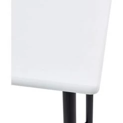 TRUE DEAL Ensemble De Bar 5 Pcs Plastique Noir -Table haute et bar Soldes 26764912 4