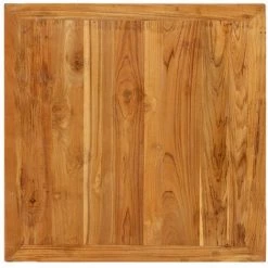 TRUE DEAL Table De Bar Teck Recyclé Massif 60 X 60 X 107 Cm -Table haute et bar Soldes 27130083 5