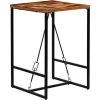 ASUPERMALL Table De Bar Bois Recycle Solide 70 X 70 X 106 Cm 1 ASUPERMALL Table De Bar Bois Recycle Solide 70 X 70 X 106 Cm -Table haute et bar Soldes 27303764 1