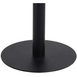 ASUPERMALL Table De Bistro Marron Fonce 80x80 Cm MDF -Table haute et bar Soldes 27304125 2