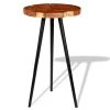 YOUTHUP Table De Bar Bois D'acacia Massif (55-60) X 110 Cm - Brun -Table haute et bar Soldes 27507812 1