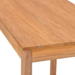 TRUE DEAL Table De Bar De Jardin 110x60x105 Cm Bois De Teck Solide 11 TRUE DEAL Table De Bar De Jardin 110x60x105 Cm Bois De Teck Solide -Table haute et bar Soldes 27802521 5