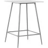 BELIANI Table De Bar En Mdf 4 Personnes L70 - Gris -Table haute et bar Soldes 27956134 1