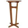 YOUTHUP Table De Bar 60x105 Cm Bois D'acacia Massif - Brun