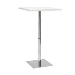 MILIBOO Table De Bar Design Carrée Blanche JACK - Blanc 7 MILIBOO Table De Bar Design Carrée Blanche JACK - Blanc -Table haute et bar Soldes 28194428 2