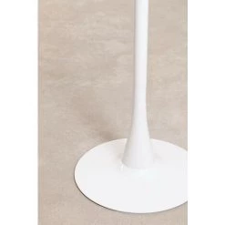 Table Haute Ronde En MDF Et Métal (Ø60 Cm) Ivet Style SKLUM MDF - Blanc 11 Table Haute Ronde En MDF Et Métal (Ø60 Cm) Ivet Style SKLUM MDF - Blanc -Table haute et bar Soldes 28394124 5