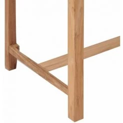 YOUTHUP Table De Bar De Jardin 110x60x105 Cm Bois De Teck Solide - Brun 10 YOUTHUP Table De Bar De Jardin 110x60x105 Cm Bois De Teck Solide - Brun -Table haute et bar Soldes 28573270 4