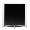 BEAUX MEUBLES PAS CHERS Meuble Bar Comptoir 107 Cm Face Noire - Coloris: Blanc -Table haute et bar Soldes 28632012 1