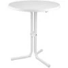 Beautissu Table De Bar Ronde Ø 60 Cm Emma - Table De Bistrot Pour Cuisine Ou Exterieur Jardin Terrasse Balcon - Anthracite - Hauteur 70 Cm - Entretien Facile & Résistant Aux Intempéries Blanc 2 Beautissu Table De Bar Ronde Ø 60 Cm Emma - Table De Bistrot Pour Cuisine Ou Exterieur Jardin Terrasse Balcon - Anthracite - Hauteur 70 Cm - Entretien Facile & Résistant Aux Intempéries Blanc -Table haute et bar Soldes 28852637 1