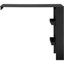 Table De Bar Bromölla 120 X 45 X 106 Cm Noir [en.casa] -Table haute et bar Soldes 28854953 4