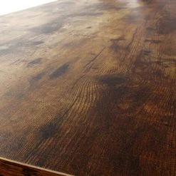 WILTEC Table Haute De Bar Vintage Contemporain 120x60x90cm 2 Tabourets Cadre En Métal Solide Montage Simple -Table haute et bar Soldes 29056495 3