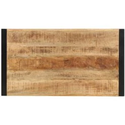 ASUPERMALL Table De Bar 110x60x110 Cm Bois De Manguier Massif -Table haute et bar Soldes 29985293 3