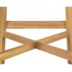 YOUTHUP Mobilier à D?ner D'extérieur 5 Pcs Bois D'acacia Solide - Brun -Table haute et bar Soldes 30092552 5