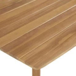 YOUTHUP Mobilier à D?ner D'extérieur 5 Pcs Bois D'acacia Solide - Brun -Table haute et bar Soldes 30092556 5