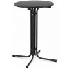 HELLOSHOP26 Mange Debout Table Pliable Pliant Diamètre 70 Cm Noir - Noir