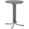 HELLOSHOP26 Mange Debout Table Pliable Pliant Diamètre 80 Cm Gris - Gris -Table haute et bar Soldes 30189443 1