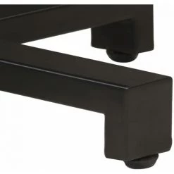 TRUE DEAL Table De Bistro Ronde Ø80x75 Cm Bois De Manguier Brut -Table haute et bar Soldes 30364038 5