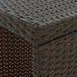 ASUPERMALL Meuble De Bar De Jardin 5 Pcs Et Coussins Resine Tressee Marron 8 ASUPERMALL Meuble De Bar De Jardin 5 Pcs Et Coussins Resine Tressee Marron -Table haute et bar Soldes 30381035 2