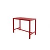 ESSENCIEL GREEN Table De Bar Rectangulaire En Aluminium Coloris Piment - Piment -Table haute et bar Soldes 30528247 1