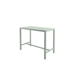 ESSENCIEL GREEN Table De Bar Rectangulaire En Aluminium Coloris Romarin - Romarin