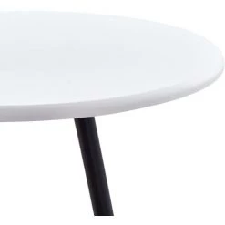 ASUPERMALL Ensemble De Bar 5 Pcs Plastique Noir -Table haute et bar Soldes 31119051 2